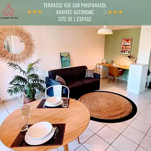  Appartement New T2calme Tennis Airbusspace Cite De L'espace France